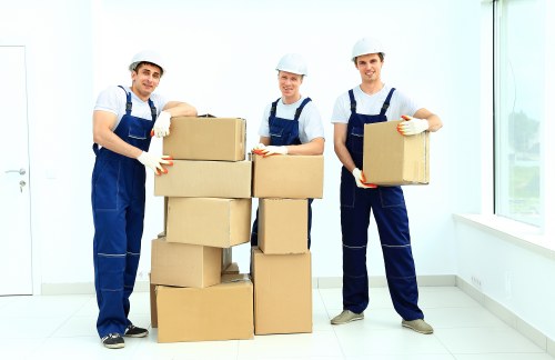 Removal van loaded for a planned Eastfinchley relocation