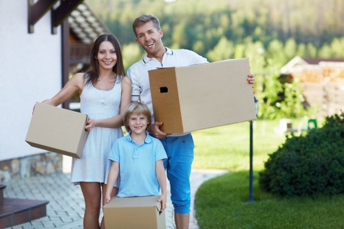 Local office movers handling commercial equipment near East Finchley
