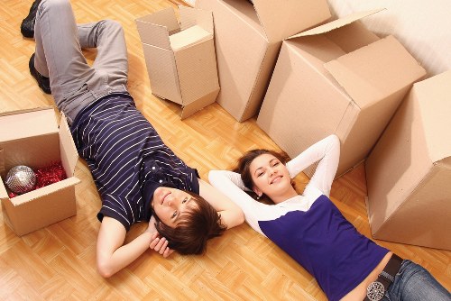 Local removals van service supporting a house move in East Finchley