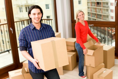 Professional moving support with van in East Finchley neighborhood