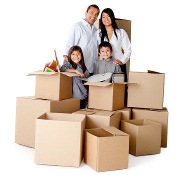 Small van used for flat and office removals around East Finchley